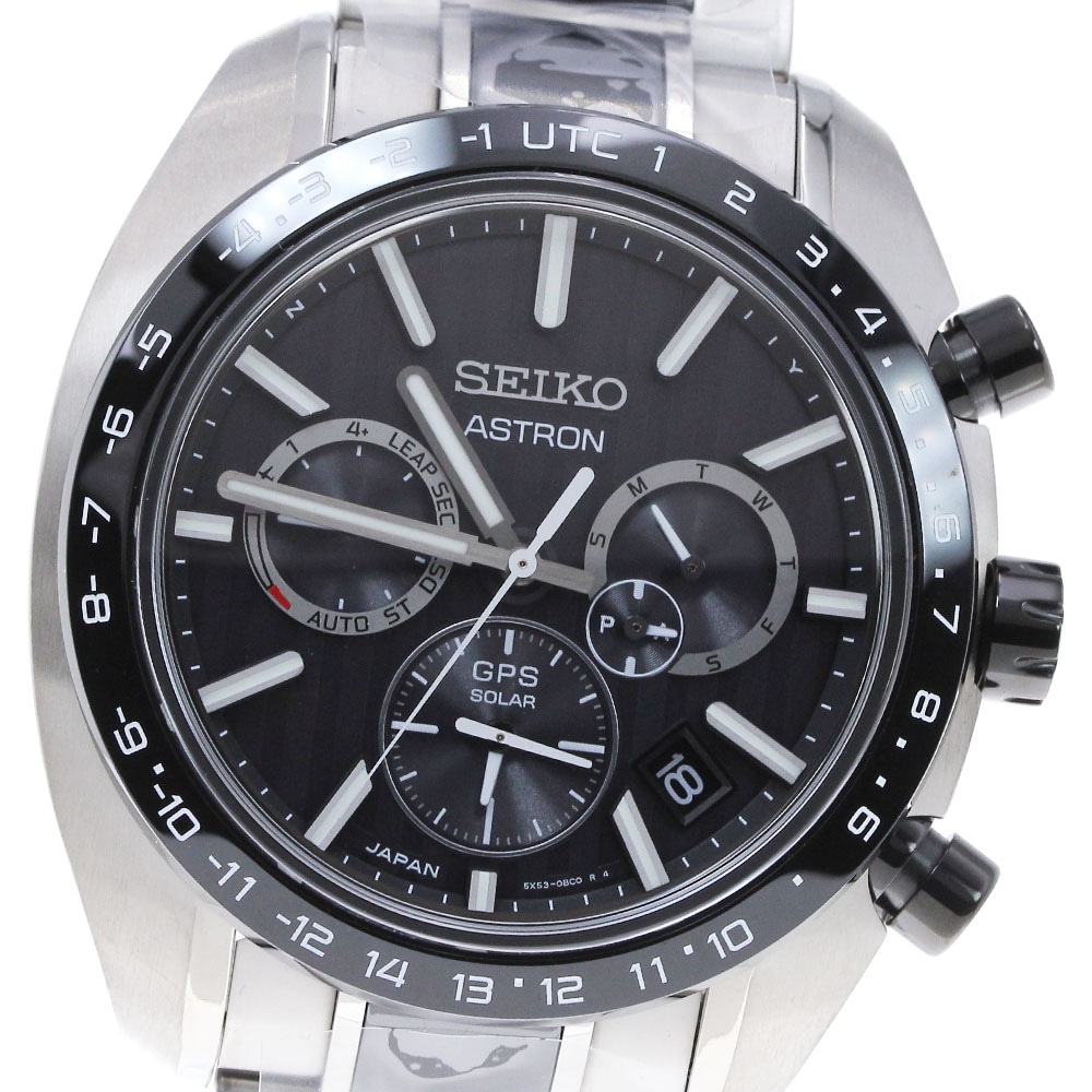 セイコー SEIKO SBXC085/5X53-0BF0 アストロン GPS デイト ソーラー電波 メンズ 未使用品 箱付き_843918【中古】