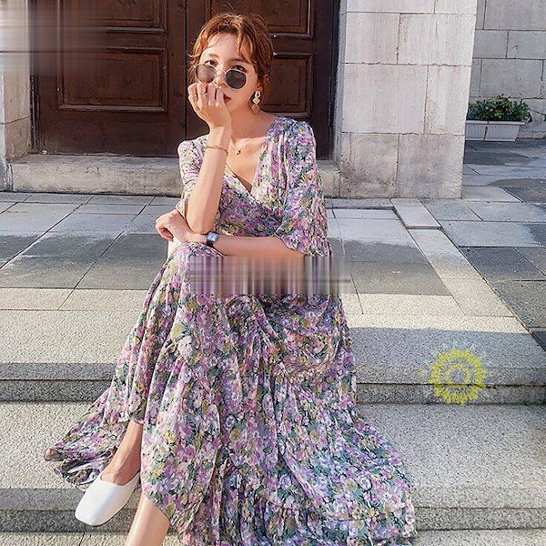 Qoo10] マキシワンピース レディース 40代ワン