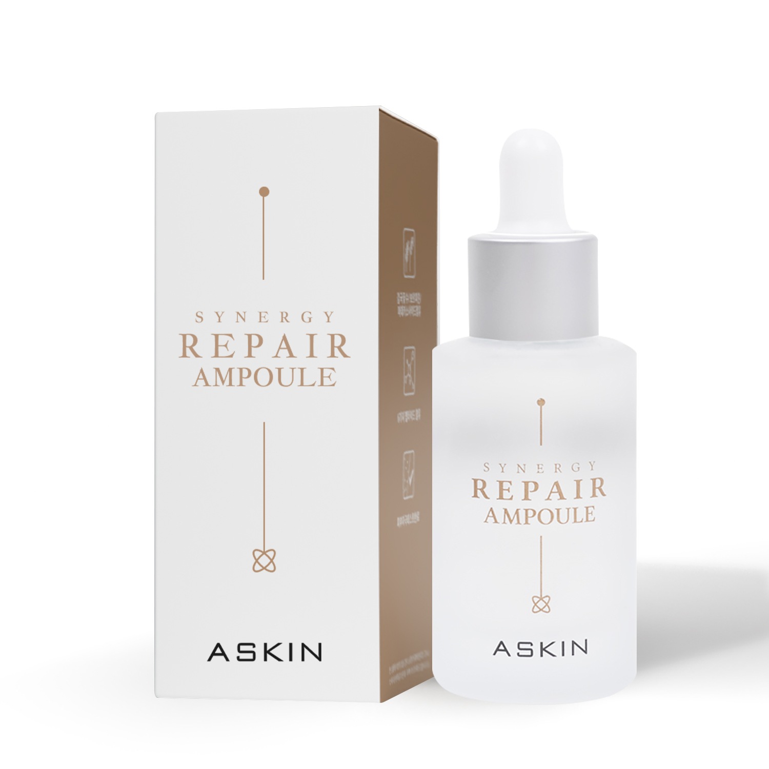 【韓国公式ストア】 シナジーリペアアンプル 35ml ペプチド ボリューム 塗るボルフィリン ヒアルロン酸 セラム ハリケア エッセンス 保湿 栄養 韓国コスメ