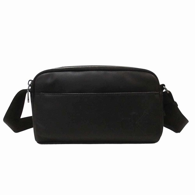 Calvin Klein Jeans カルバンクライン アウトレット エンボスモノグラム ロゴカメラバッグ ショルダーバッグ 4D3247G 001