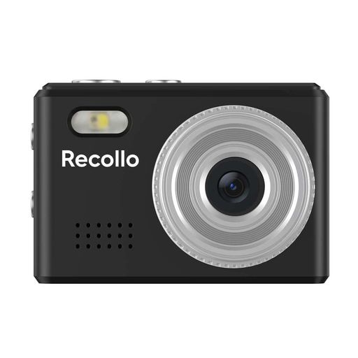 IRT アイアールティー トイカメラ ミニカメラ コンパクト デジカメ 写真・動画撮機能 microSDカードスロット Recollo ブラック