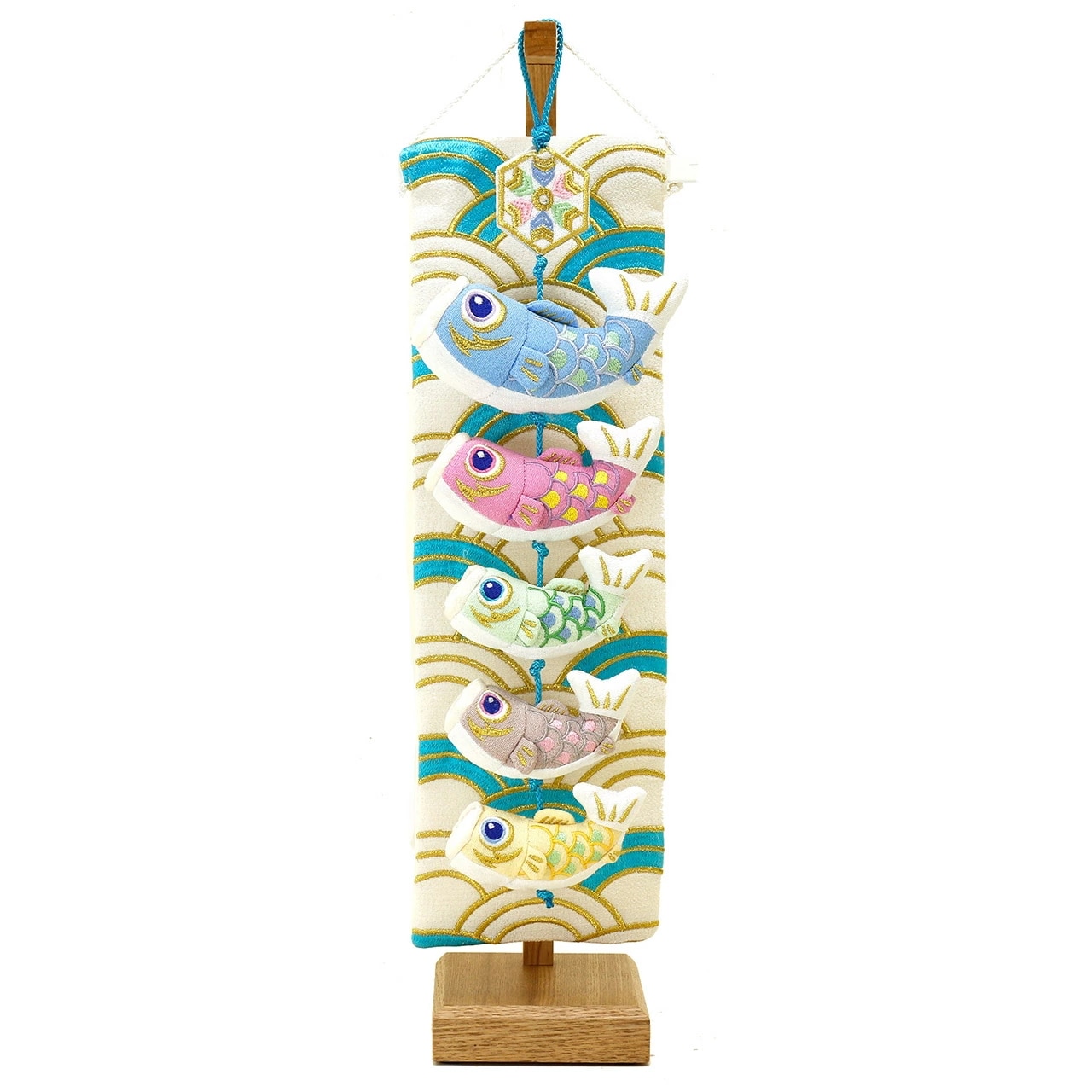 五月人形 5月人形 2025年 手作り かわいい 初節句 送料無料 コンパクト ミニ ちりめん 吊るし さげもん つるし 鯉のぼり 新作 秀光 限定品 特選 目玉商品 お買得 人気 ランキング P96