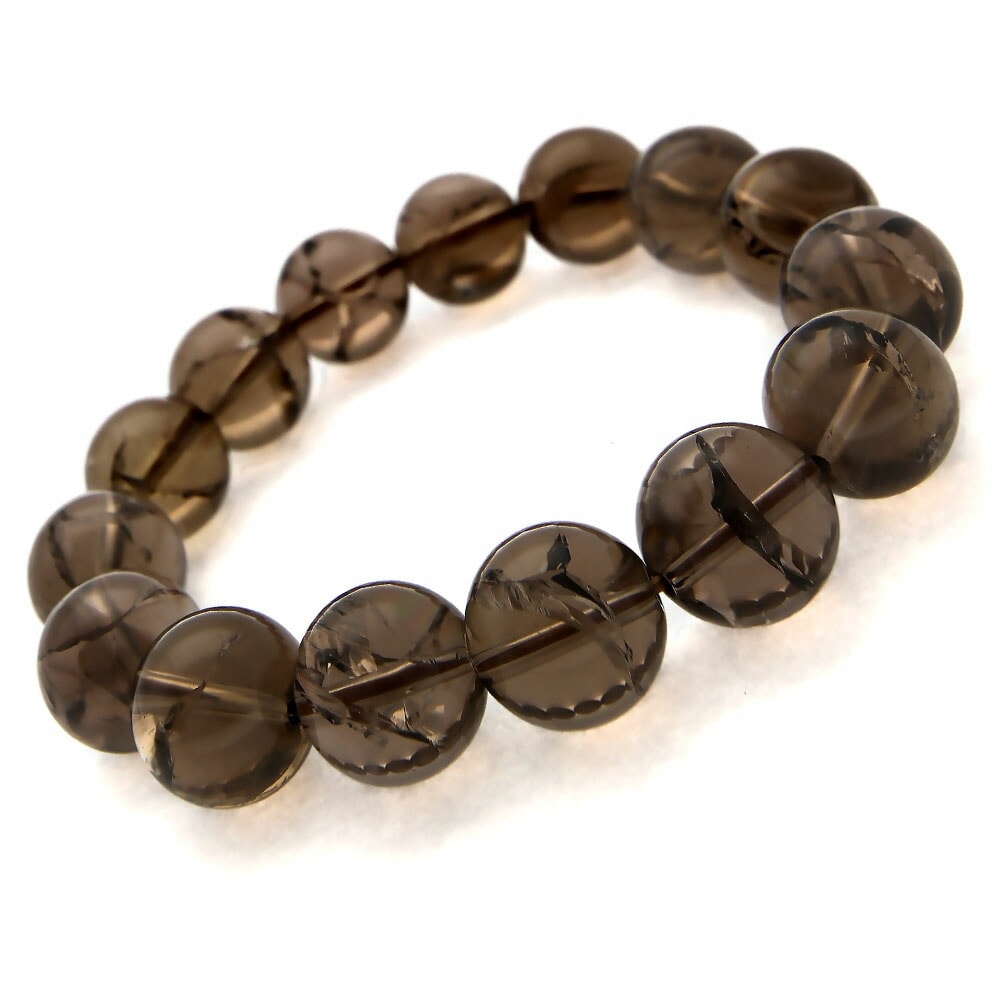 スモーキーアイリスクォーツ ブレスレット 14mm パワーストーン ブレスレット メンズ レディース 天然石 数珠 アクセサリー メンズブレスレット レディースブレスレット パワーストーンブレスレット