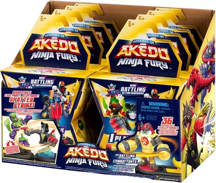 AKEDO S7 ニンジャフューリー シングルパック W1 DP BOX 8個入りセット 伝説のアケド LEGENDS OF NINJA FURY
