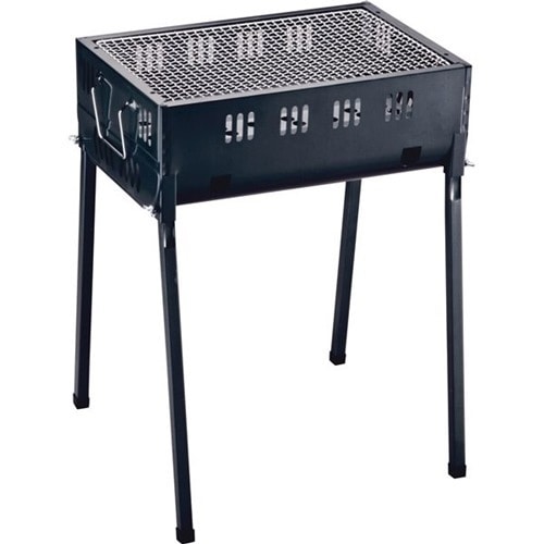 バーベキューコンロ キャプテンスタッグ オービット BBQコンロ 適正人数4人 幅450奥行300高さ590mm（グリル/焼網/炭火/炭焼き/焼き台）