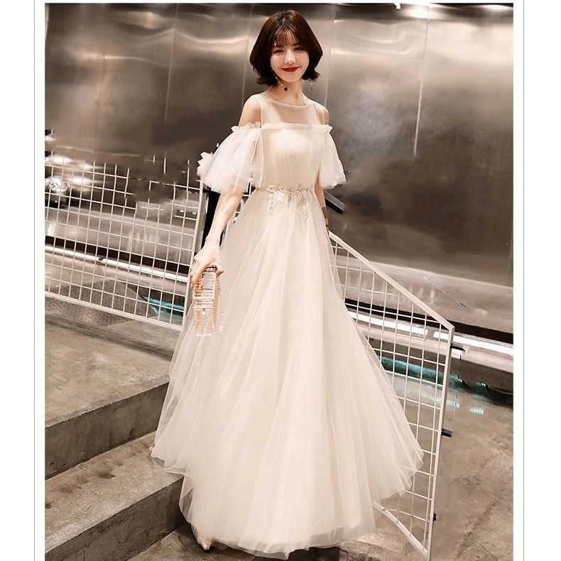 パーティードレス ロングドレス 演奏会 ドレス レディース 結婚式 チュールドレス ワンピース マキ