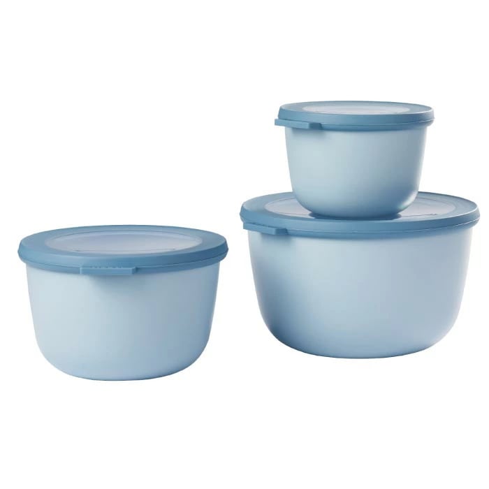 サーキュラセット 食器セット おしゃれ フードコンテナ 深型 3個 セット 保存容器 完全密閉