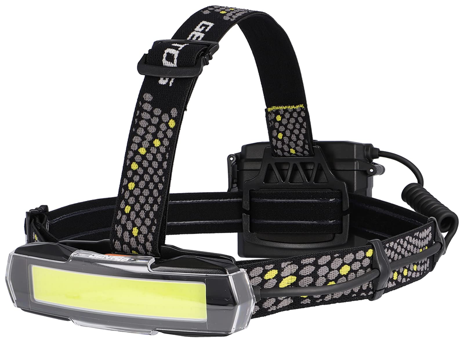 GENTOS(ジェントス) LED ヘッドライト USB充電式 【明るさ450ルーメン/実用点灯10時間/後部認識灯】 専用充電池または単3形電池4本(別売り)使用 NRシリーズ NRX-520H