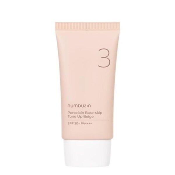 ナンバーズイン 3番 陶器結 パデスキップ トーンアップベージュ 50ml(SPF50+) x 2個 (贈呈品なくなり次第贈呈終了)