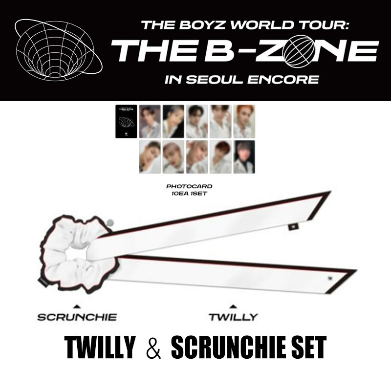 【5％OFF】 BOYZ THE セット ツゥイリー＆スクランチ / 即日発送 WORLD MD ENCORE SEOUL IN B-ZONE THE : TOUR KPOP グッズ