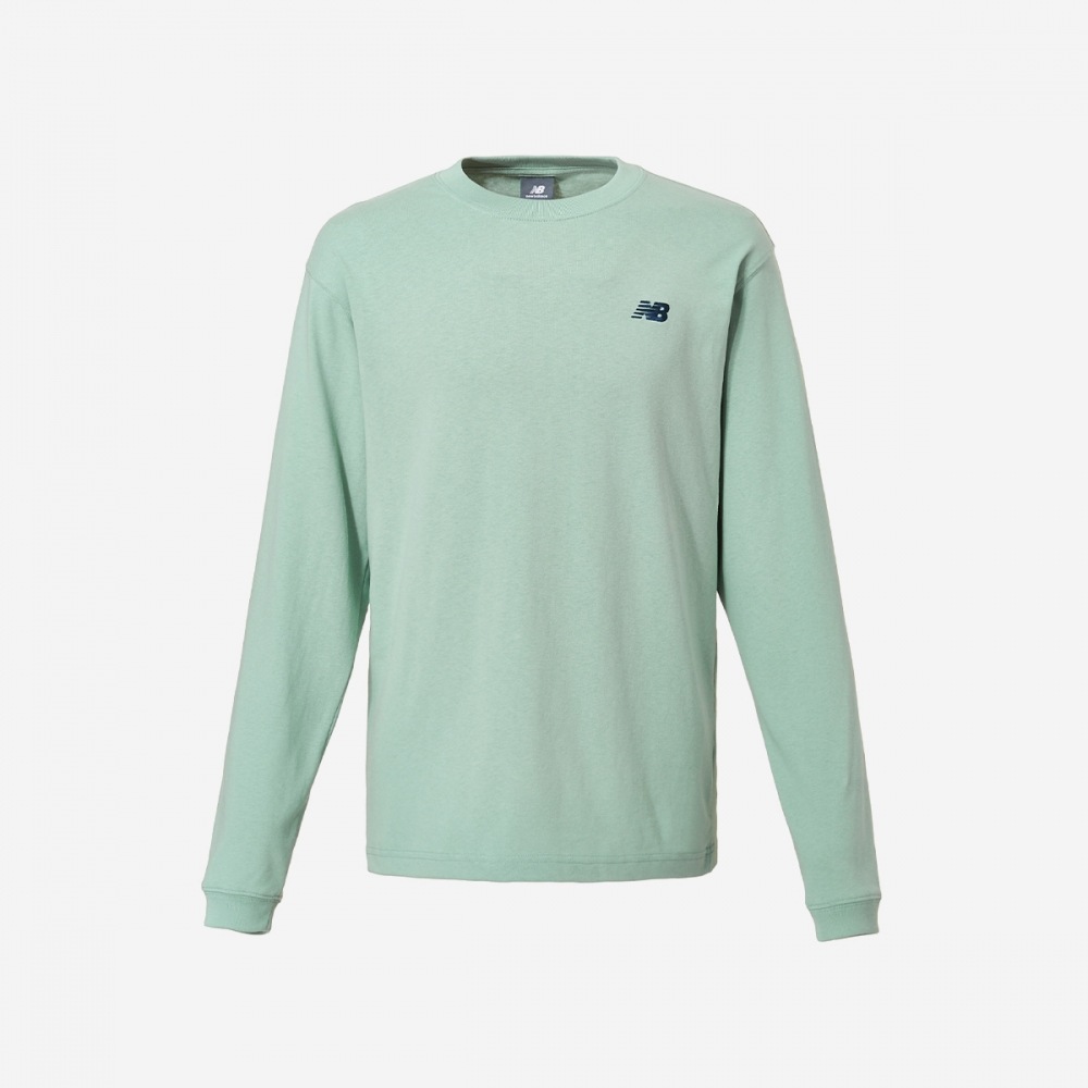 ニューバランスユニボストンロングスリーブ NBNDEBS051-(51) ライトブルー