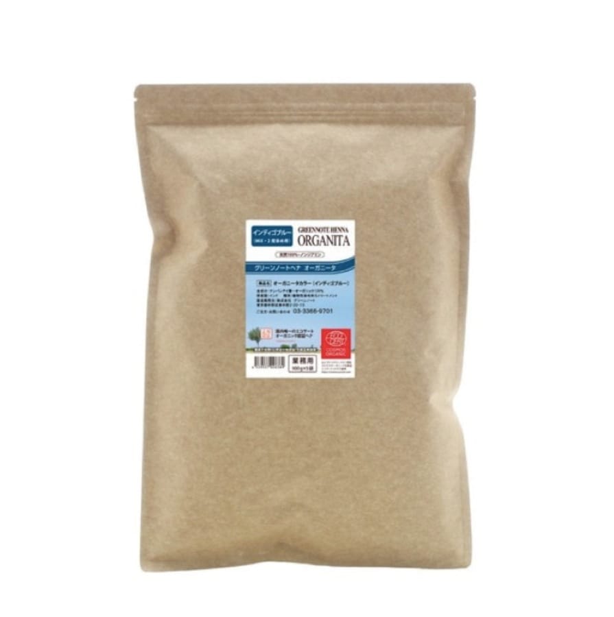 [国内正規品]グリーンノート ヘナ オーガニータ ノンカラー 500ｇ Green Note白髪 カラーリング 白髪染め ヘナ 真髄 追求 染色力 仏エコサート認証 オーガニックヘナ