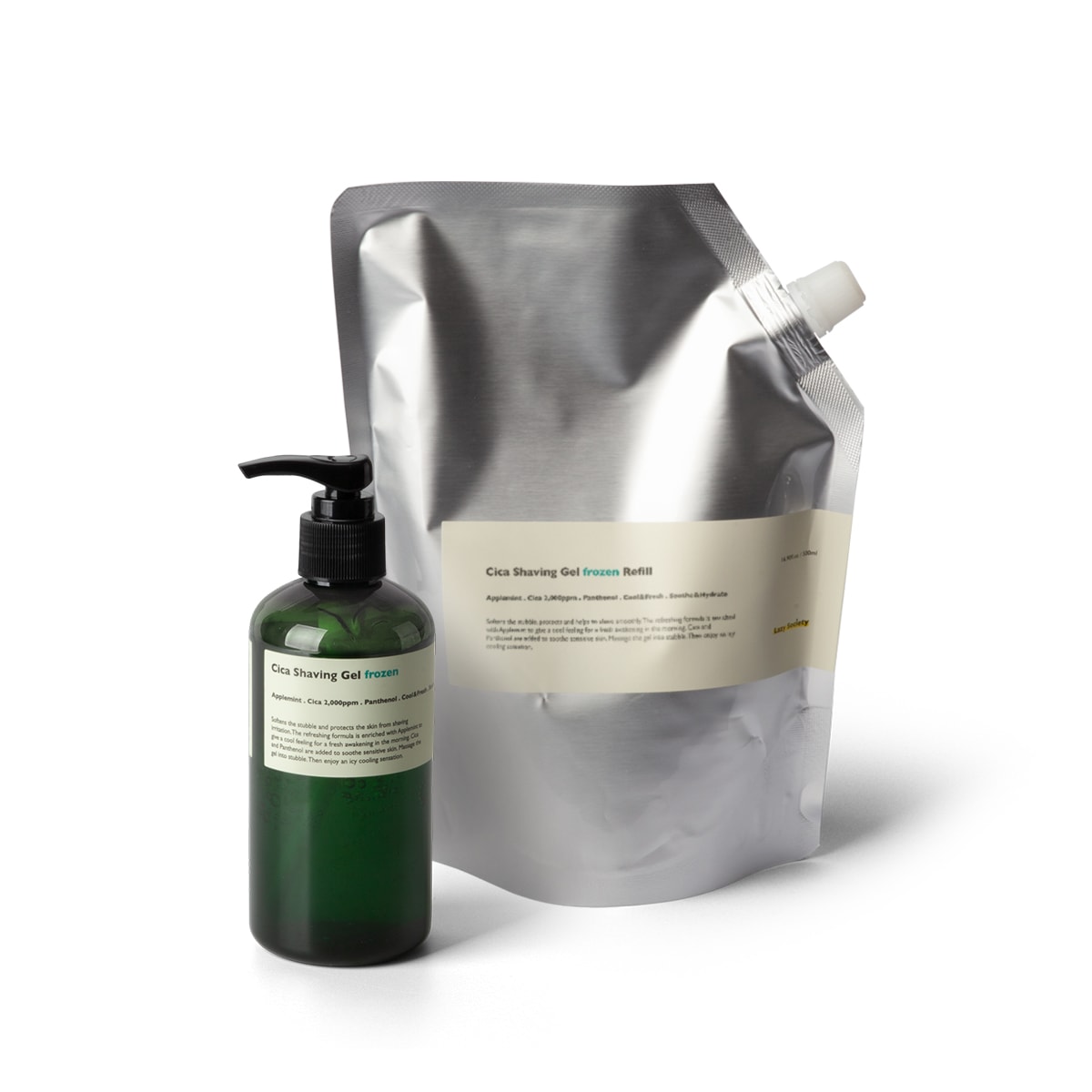 シェービングジェル プロゾンリフィルセット(プロゾン本品250ml+リフィル500ml)