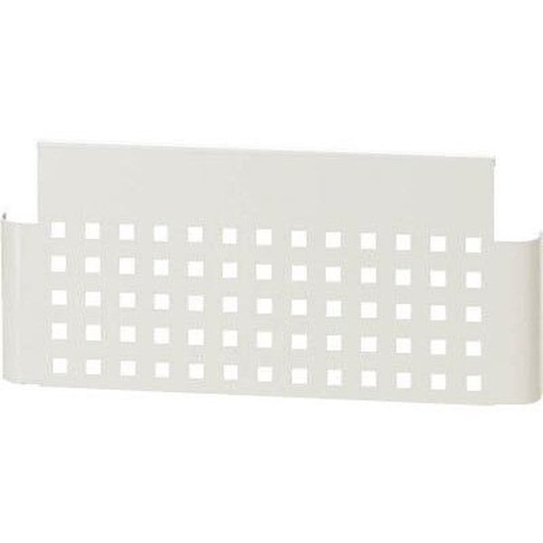PEW-PN500S-W スチール製ワゴン用パンチングパネル ツールワゴン フェニックスワゴン用 側面用 D500用 S ホワイト メーカー直送