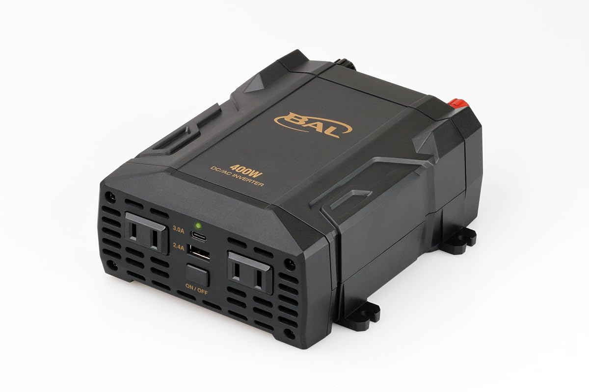 BAL(大橋産業) DC/ACインバータ 400W 品番:2820