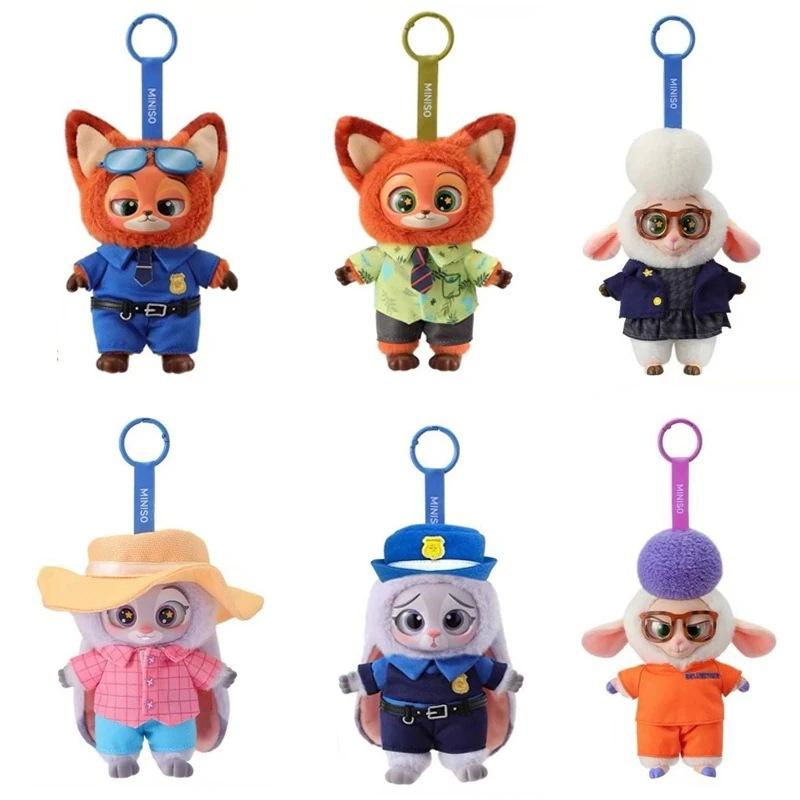 【正規品保証】当日出荷 本日限りZootopia 福袋 judy nick正規品保証 m i n i s o ディズニー ズートピアシリーズ ビニールぬいぐるみ 福袋（ランダム発送）321