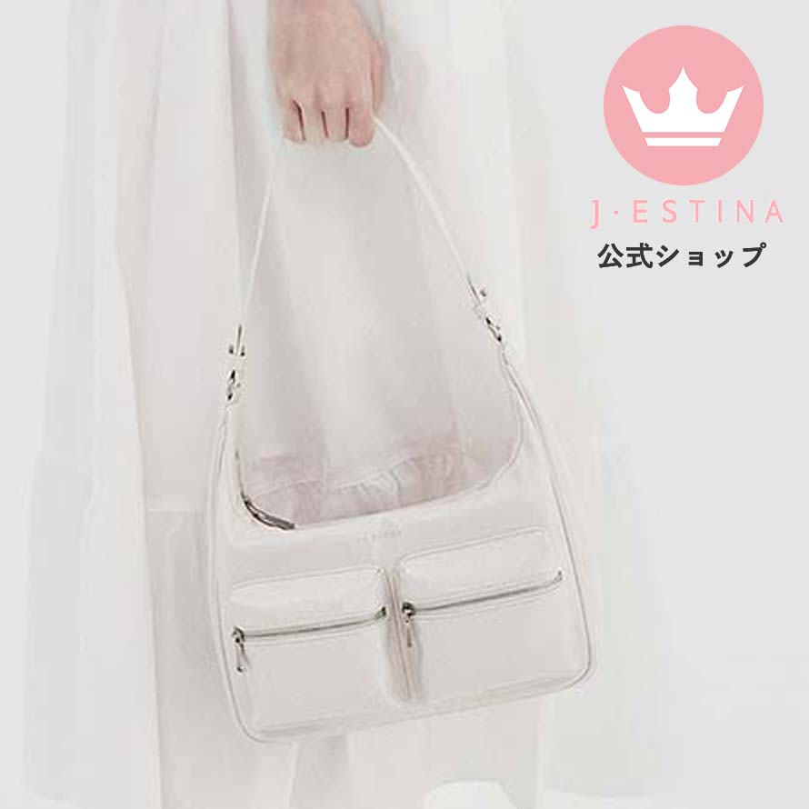 TASCA ホーボー型2WAYバッグ(IVORY)IU パクミニョン 韓国ドラマ 韓国ファッション レディース アクセサリー 27,830円