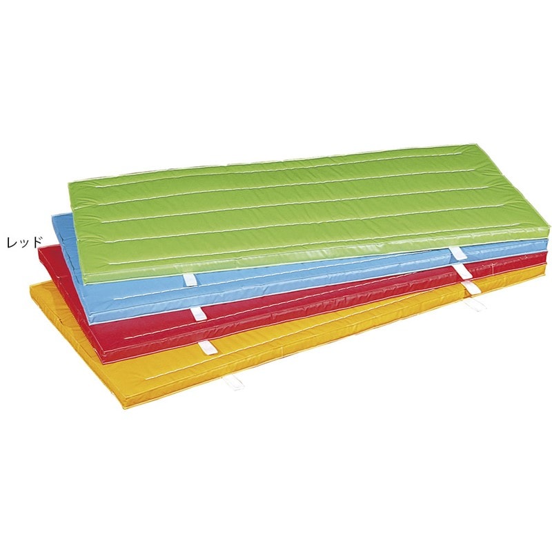 (代引き・個人宅・北海道・沖縄への配送不可)三和体育 ボウスイカラ-マットレッド90X180 2B 学校機器 マット (s9680)