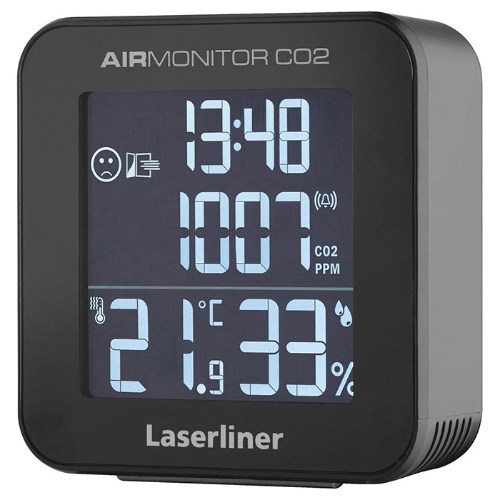 レーザーライナー 二酸化炭素濃度測定器 CO2モニター　エアーモニターCO2 UM-082427J