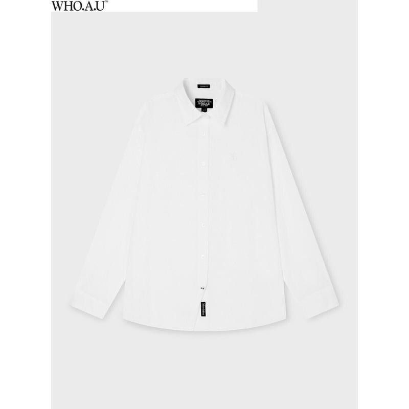 W.A.U Surf Bear Linen Shirts(IVORY)-WHYAG2542F_IC