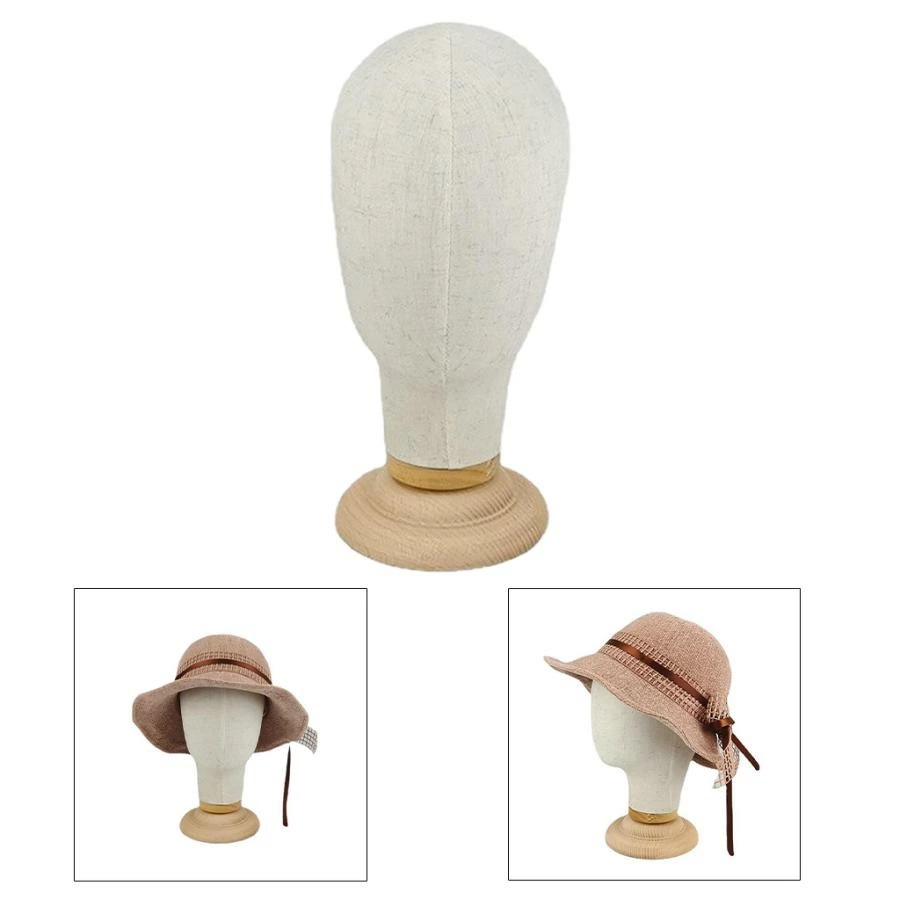 【当店人気商品】マネキンヘッド 顔なし頭 頭 トルソー 帽子 ディスプレイ カット髪スタンド ウィッグ スタンド 展示 スタンド 4,954円