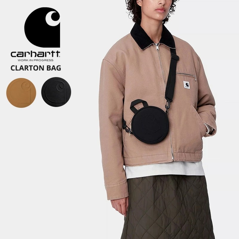 カーハート ダブリューアイピー ミニショルダー Carhartt WIP クラートン バッグ CLARTON BAG I015807 バッグ 丸型バッグ