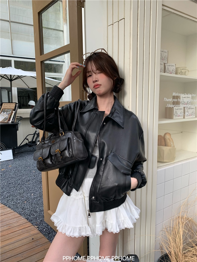 2024秋冬 長袖 ジャケット かわいい 韓国トップス アウター 羽織り合成レディースフェイクコーデカジュアルシルエットゆったりファッション系サイズ 色っぽ 女っぽきれいめ大人丈