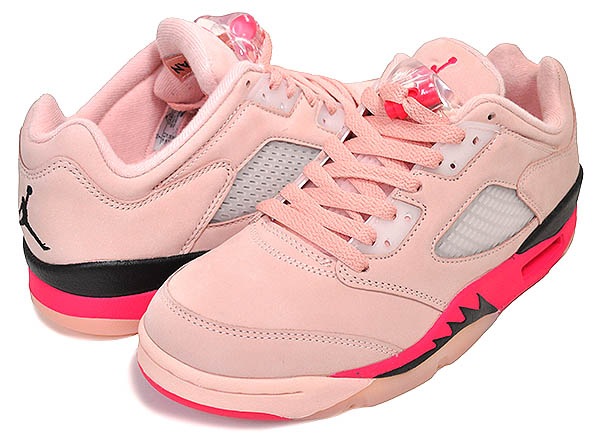 ウィメンズ エアジョーダン5 レトロ ロー da8016-806 ピンク