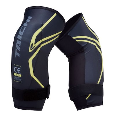 他サイト： ステルス CE レベル2 ニーガード 膝プロテクター ペア ブラック/イエロー Mサイズ TRV080/BKYL/Mの商品画像