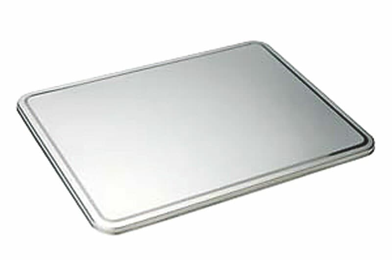 （まとめ買い）赤川器物製作所 18-8足高餃子バット用蓋 特大 [x3]