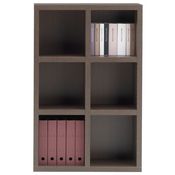 フナモコ ラチス ミドルタイプシェルフ (幅75×高さ114cm) レベッカオーク FHR-75L 日本製