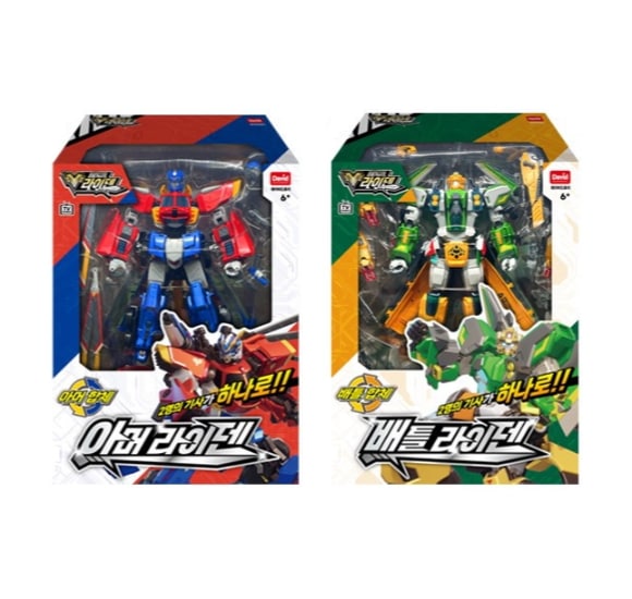 鋼鉄騎士団/ライデン/アーマライデン+バトルライデンセット/2 in 1 BOX/ロングアームヘリコプター/プリスカ/合体/変身ロボット/韓国ロボット/2024/新型/正品