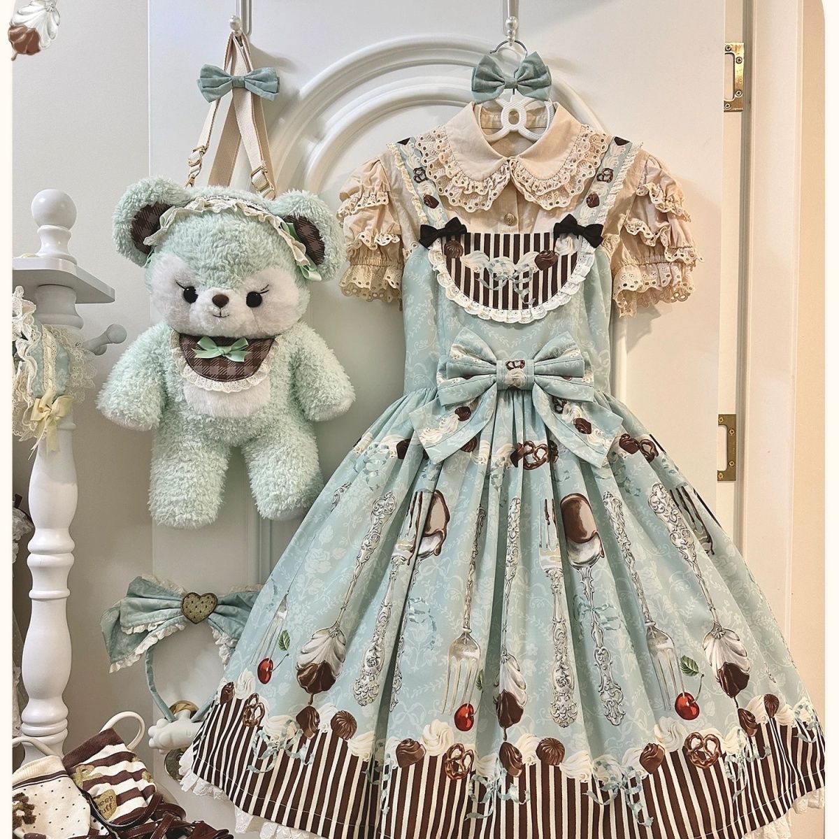 【急速出荷!】デザートJSK腰寄り古早甘系ロリータいい夢だね 7,447円