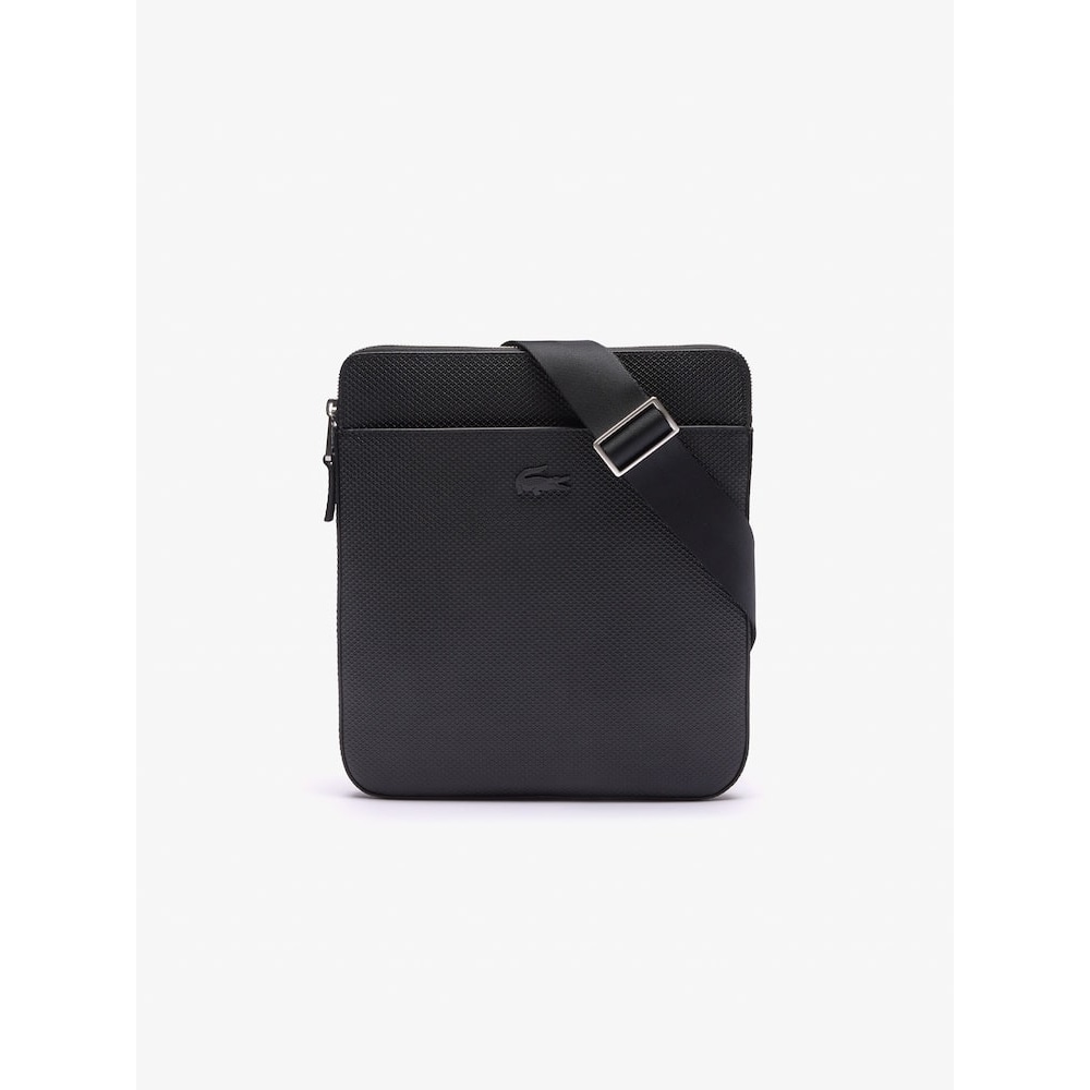 ラコステメンズシャンタコフラットクロスボディバッグ NH2815C54N 000 Q2NNH2815C54N000