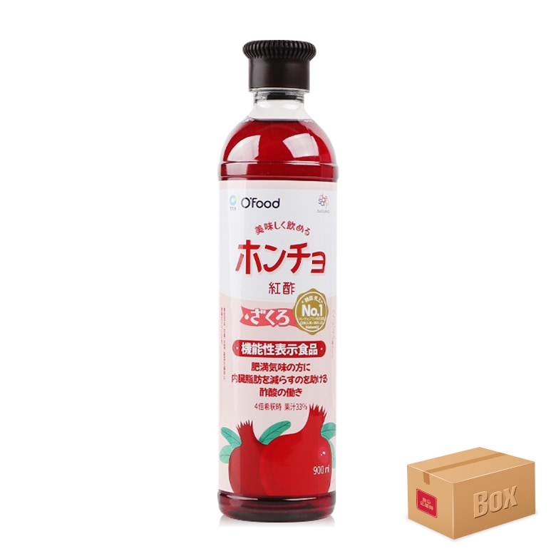 ホンチョ 飲む酢 ざくろ酢 900ml×12本 / 紅酢 ザクロ酢 飲む酢セット