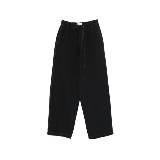 STUDIO NICHOLSON Women Palazzo Pants SNM 1311 SONNY BLKGR BLACK