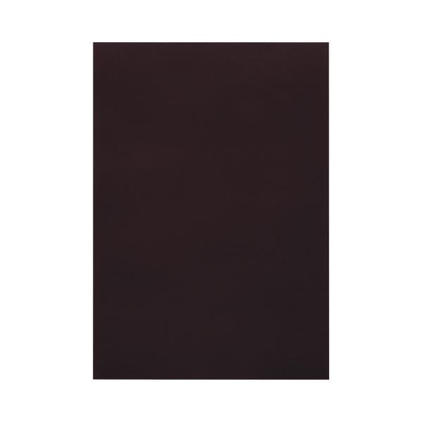 （まとめ） TANOSEE 色画用紙 四つ切 くろ 1パック（10枚） [x30セット]
