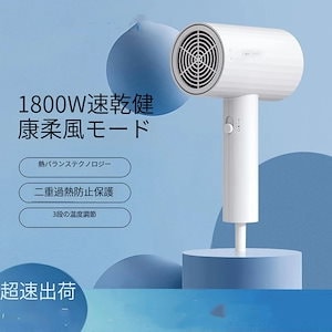 1800W 大風量ヘアドライヤー 軽量家庭用 簡単 速乾 便利 ヘアケア 低騒音ドライヤー