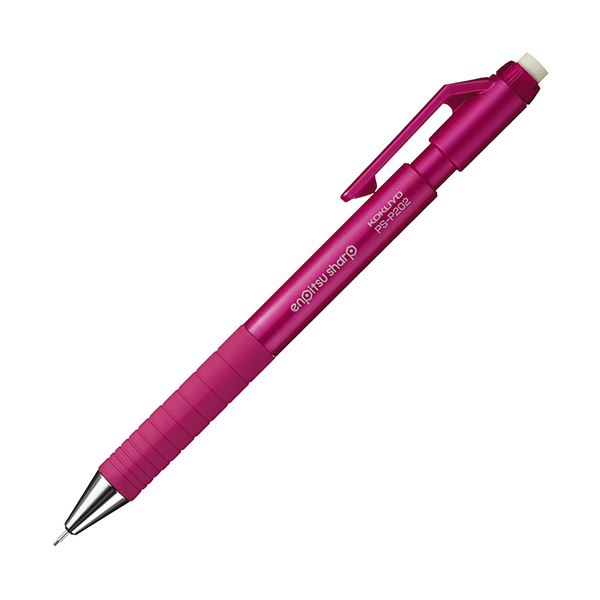 （まとめ）コクヨ 鉛筆シャープ TypeS0.7mm ピンク PS-P202P-1P 1セット（10本）2セット