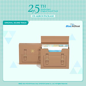 BLUE ARCHIVE 2.5th ANNIVERSARY OST - CD ALBUM PACKAGE