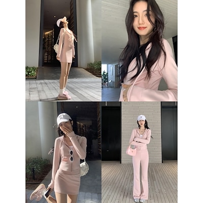 乳芙カバー両面綿運動修身フード付きパーカー