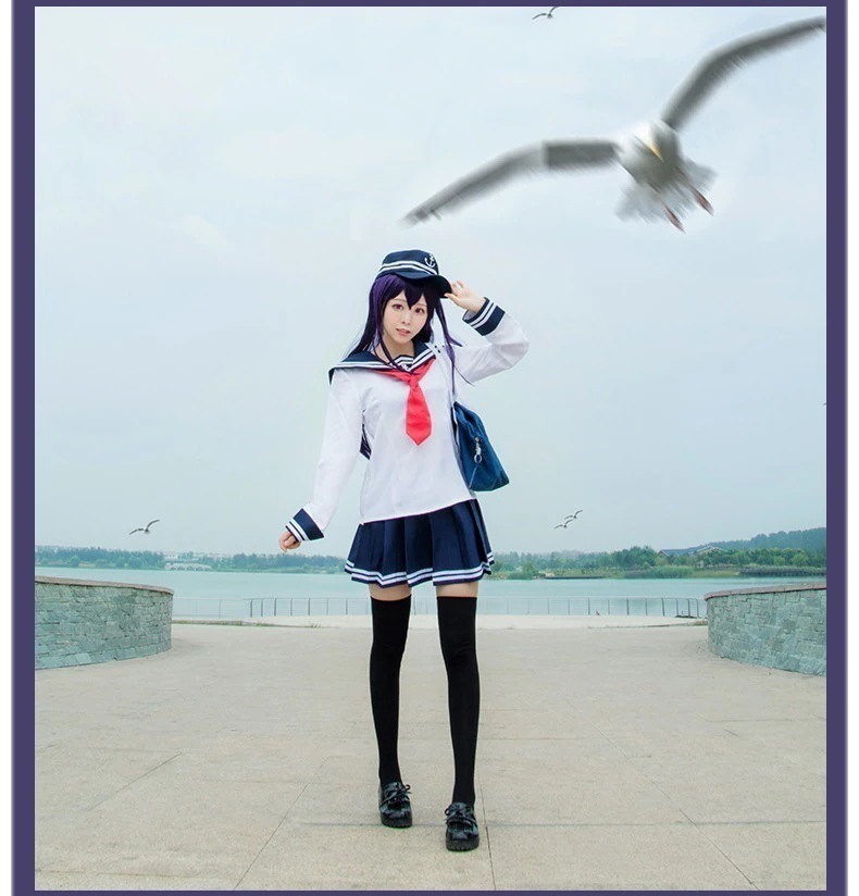 セーラー服艦隊collection艦娘暁響雷電セーラー服コスプレ舞