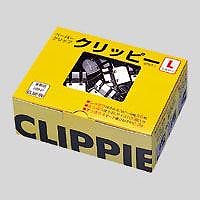 （まとめ買い）文房堂 クリッピー L100 シルバー L100-SV 00019590 [x3]
