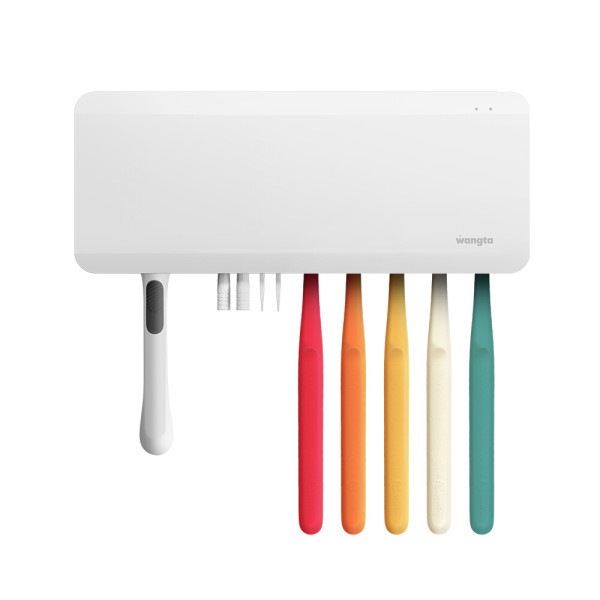 ワンタ バイオレット 歯ブラシ 殺菌乾燥機 ホワイト