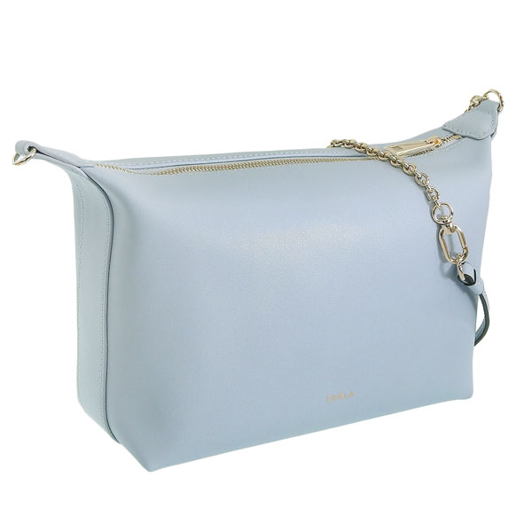 フルラ バッグ レディース 2WAY ショルダーバッグ アウトレット レザー ブルーグレー ヌヴォラ FURLA NUVOLA MINI CROSSBODY HOBO WE00662BX3104550