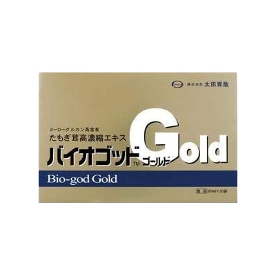 バイオゴッドゴールド80mlx30袋入り　太田胃散　たもぎ茸