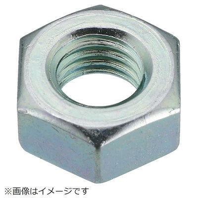 他サイト： トラスコ中山　六角ナット1種 三価白 サイズM10×1.5 14個入　B7240010の商品画像