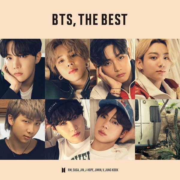 （海外CD限定版）BTS防弾少年団BTSTHE BEST JAPAN BEST ALBUM 7NET VER 2CD+PHOTOCARDベスト_[未開封新品]