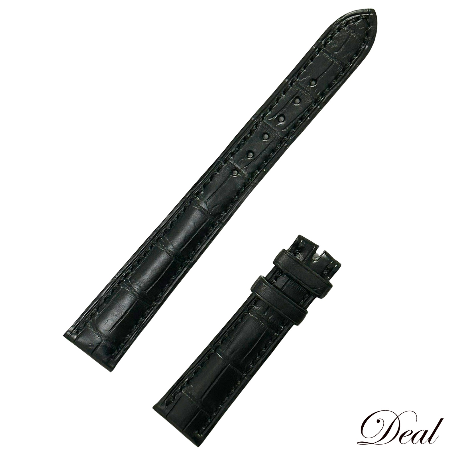 未使用 保管品 パテックフィリップ 純正 レザーベルト ブラック レディース 時計ベルト 50,500円