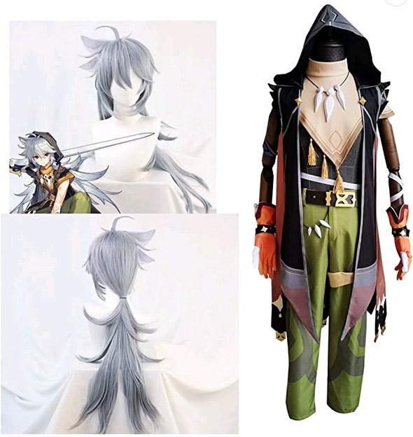 コスプレコスプレコスチューム+ウィッグウルフボーイレザー源氏ヴァルキリー源氏ハロウィンクリスマスイベスカートスーツ